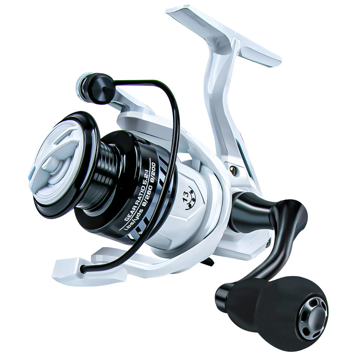 Spinning Reel Metal Fishing Reel Micro Lure Long Casting Lure Reel Gap-Free Fishing Reel Spinning Reel