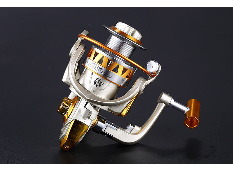 LureMyth Elite 13X Reel Full Metal Head | 13-Bearing Precision | Ultra-Smooth Operation | Long-Distance Casting | Unmatched Durability