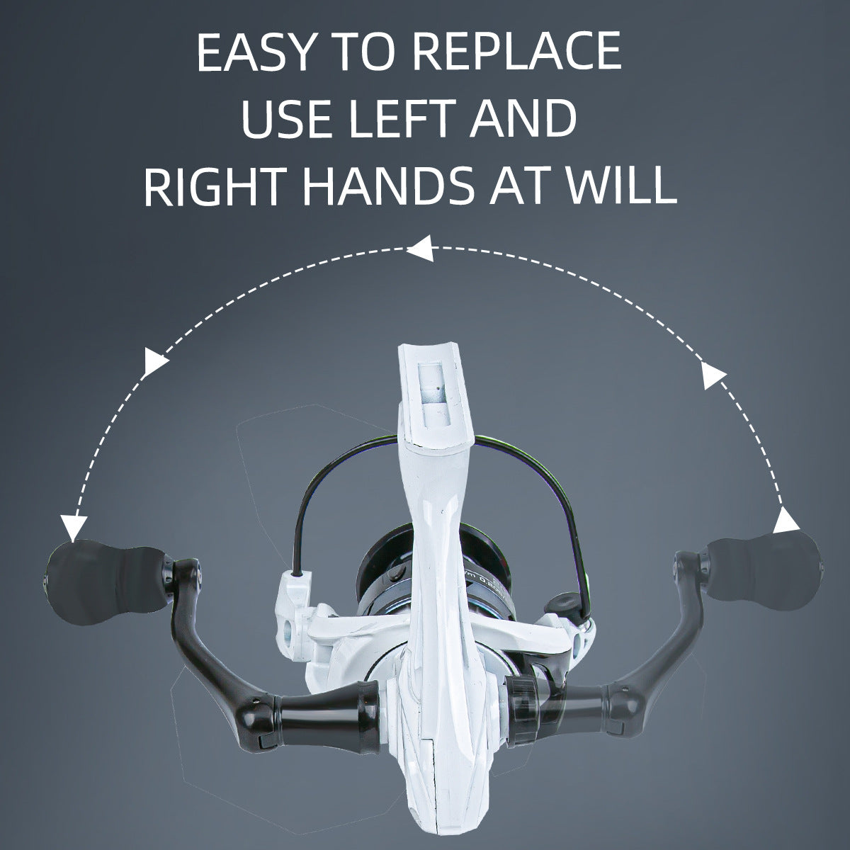 Spinning Reel Metal Fishing Reel Micro Lure Long Casting Lure Reel Gap-Free Fishing Reel Spinning Reel