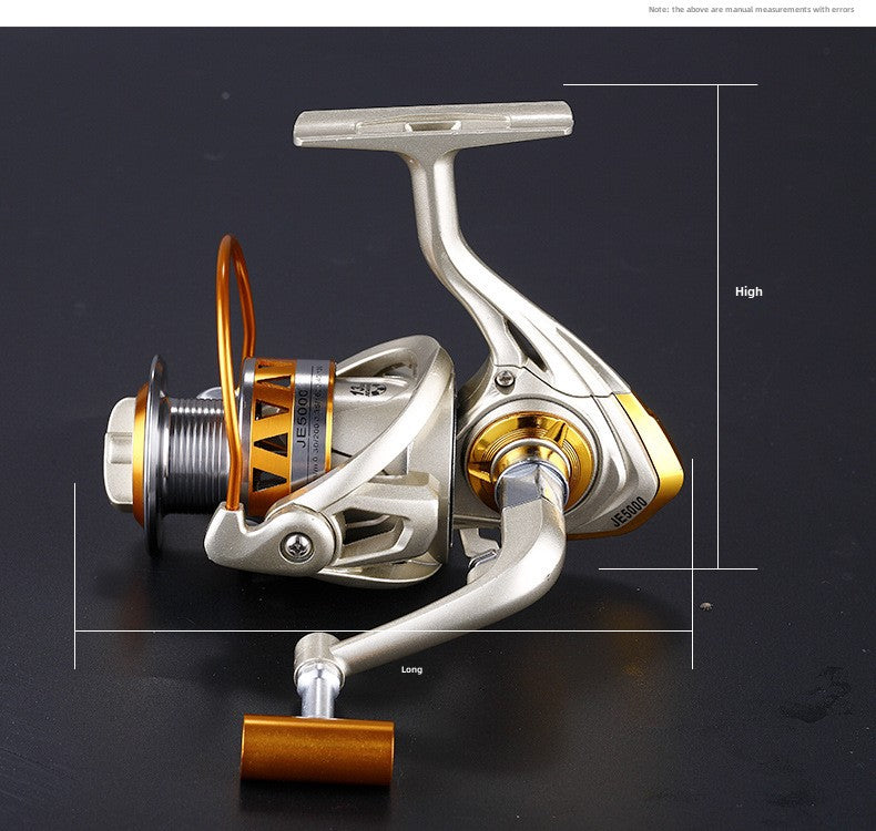 LureMyth Elite 13X Reel Full Metal Head | 13-Bearing Precision | Ultra-Smooth Operation | Long-Distance Casting | Unmatched Durability