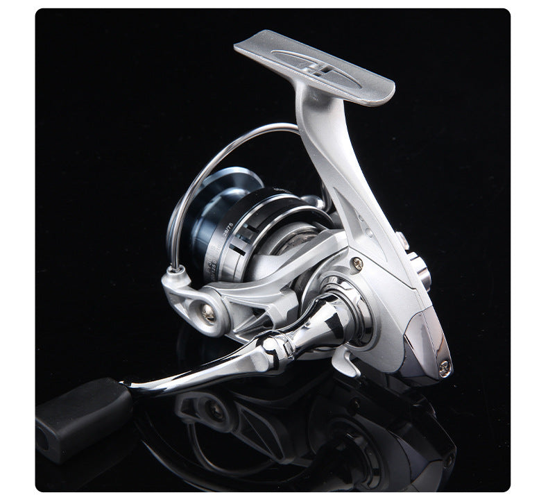 Lure Spinning Reel Double Arm Fishing Reel Long Casting Micro Fishing Reel